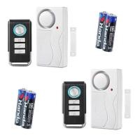 ราคา ของแท้พร้อมส่ง ระบบ สัญญาณกันขโมย สัญญาณติดประตู ไร้สาย Door Windows alarm และโหมด กริ่งประตู ไร้สาย 2 in 1 ร้องเตือนระดับเสียง 130 dB ติดประตูหน้าต่างบ้าน (20720756463)