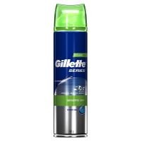 ราคา Gillette Series 3X Shave Gel Sensitive ยิลเลตต์ เจลโกนหนวด สูตรอ่อนโยน 195g (15022537346)