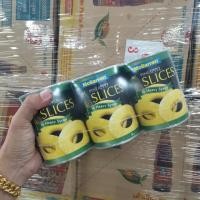 ราคา สับปะรดแว่นสับปะรดกระป๋องสับปะรดในน้ำเชื่อมพร้อมรับประทานขนาด 567 กรัมPineapple in a Can Pineapple in Pineapple Syrup Ready to eat pineapple in cans (12645553748)