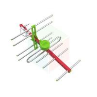 ราคา Thaisat เสาอากาศทีวีดิจิตอล รุ่น TD 8E ประกอบสำเร็จพร้อมใช้งาน (22126562907)