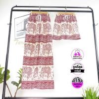 ราคา COM503 TARA Pants กางเกงช้างทรงขากระบอก มีทั้งขายาวและขาสั้น เอวยางยืด ผ้าไหมอิตาลี ผ้าเบา ใส่สบาย ไม่ขาดง่าย ใส่แล้วขาไม่เต่อ ผ้านุ่มลื่น (22774412251)