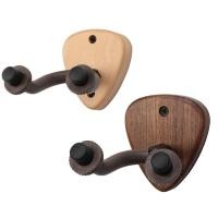 ราคา LOU Wall Mount Guitar Hanger Hook Wood Base Banjo Bass Acoustic Electric Guitar Neck Holder Stand with Picks Slot (21443494256)