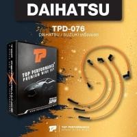 ราคา ประกัน 3 เดือน สายหัวเทียน DAIHATSU SUZUKI สามสูบ TOP PERFORMANCE MADE IN JAPAN TPD 076 สายคอยล์ ไดฮัทสุ ซูซูกิ สามล้อ กะป๊อ (10043515633)