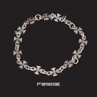 ราคา CHROME HEARTS สร้อยข้อมือ ลายดอกไม้ หรูหรา สร้อยข้อมือโครมฮาร์ท ฟรีกล่องใส่แบบใส (22725106672)