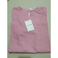 ราคา Chom เสื้อยืดแขนตุ๊กตา จับจีบแขนผ้ารังผึ้ง งานป้าย (19752811529)