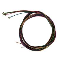 ราคา 4 String Electric Bass String Set Guitar Bass Strings Colorful Guitar Strings Replacement Parts Accessories (21350591184)