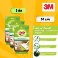 ราคา ผ้าแห้ง 3M สก๊อตช์ ไบรต์ ผ้าเช็ดเก็บฝุ่น แบบไฟฟ้าสถิตย์Q600 30 Sheet Dry Refill (22797750107)