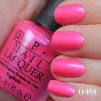 ราคา พร้อมส่ง OPI แท้ โทนชมพู Hot pink Shocking Pink pastel Glitter Strawberry Margarita Aurora Berry Pinking of u (21385487613)