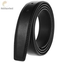 ราคา Belt Strap For Men New Fashion Men Belt Strap 3 4CM Mens Cow Leather Belt Strap Male Jeans Pants Waistband Pin Buckle Belts Strap for Men Man 110 130cm only Strap No Buckle (20805445849)