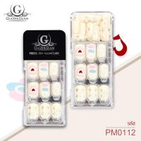 ราคา New Arrival GLAZE GLAM เล็บปลอม เล็บเจลปลอม เล็บปลอมสำเร็จรูป เล็บปลอมพร้อมเทปกาวในตัว PRESS ON NAILS PM0112 30 PCS (22440787538)