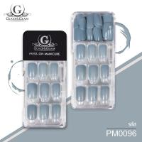 ราคา New Arrival GLAZE GLAM เล็บปลอม เล็บเจลปลอม เล็บปลอมสำเร็จรูป เล็บปลอมพร้อมเทปกาวในตัว PRESS ON NAILS PM0096 30 PCS (21401190175)