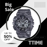 ราคา watchtime ใหม่ล่าสุด นาฬิกาคาสิโอ จี ช็อค นาฬิกาข้อมือชาย จี ช็อคสุดเท่ห์ สายเรซิ่น ขนาด 50 mm ราคาถูกสุดๆ (19322480341)