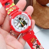 ราคา BEN10 นาฬิกาเด็กชาย เท่ๆ ระบบ ควอตซ์ สายนาฬิกา ยางงเรซิน ขนาด 34 มม มี 4 สี (22246941109)