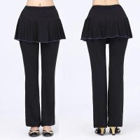 ราคา เสื้อผ้าเต้นรําทรงเหลี่ยมสไตล์ใหม่ กระโปรง กางเกง นม ผ้าไหม กางเกง ยาวบาน กางเกงขายาว สําหรับคุณแม่ ฤดูร้อน เต้นรํา กางเกง ผู้ใหญ่สูง เอว ยาว กางเกงขายาว (22343543522)