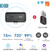 ราคา SMATRUL C Smart Series Tuya Smart Wifi Infrared Universal Remote Controller IR Remote Control With Time Air Conditioning Fan Tv Dvd Voice Smart Home Work For Alexa Assistant (22868637979)