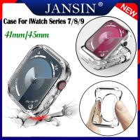 ราคา เคส สำหรับ for Apple Watch 9 41มม 45มม เคสนาฬิกาข้อมือ แบบ for iWatch Series 9 8 7 SE 6 5 4 321 44มม 40มม 42มม 38มม ใส กรอบป้องกัน เคสซิลิโคน ป้องกัน สำหรับ (20582695423)