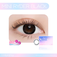 ราคา Angel Zone คอนแทคเลนส์ รุ่น Mini Ryder Black 14 2 รองรับสายตาปกติและค่าสายตาสั้น 0 50 ถึง 10 00 (22286347875)