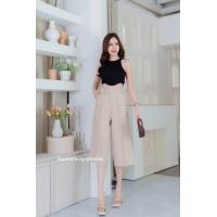 ราคา กางเกง4ส่วนผ้าโชดา (21425586341)