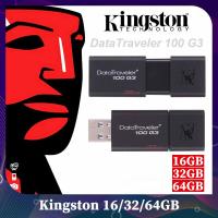 ราคา Kingston USB Flash Drives 16GB 32GB 64GB 128GB USB 3 0 Pen Drive High Speed DT100G3 PenDrives (2341756762)