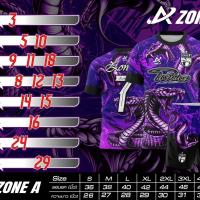 ราคา ชุดกีฬาพิมพ์ลาย King Of Vipers ราชางูพิษ เสื้อบอล มีเบอร์ ครบทีม ทรงเอ ชุดกีฬาใส่ออกกำลังกาย (22729493868)