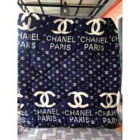 ราคา ผ้าห่ม ผ้าปูที่นอน ลายชาแนล ขนาด 3 5 6 ฟุต เนื้อผ้าคอตตอน 100 หนานุ่ม สีไม่ตก (14666610591)