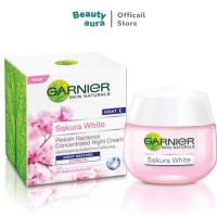 ราคา 18 50 กรัม Garnier การ์นิเย่ ซากุระไวท์ พิงคิช โกลว์ ครีม ไนท์ ขนาด 18 50 กรัม (14129911796)