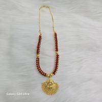 ราคา สร้อยคอลูกปัดอินเดีย จี้พระแม่ลักษมี มี2สี สินค้าพร้อมส่ง (21695100674)