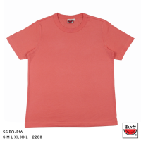 ราคา แตงโม SUIKA เสื้อแตงโม คอกลมกุ้นแขนสั้นทรง BODYFIT สี E44 E17 E16 E77 E54 (22814600309)