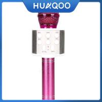 ราคา HUAQOO ไมค์บลูทูธ ws858 ไมค์โครโฟน ลำโพงไมค์บลูทูธไลฟ์แท้ บูลทูธไร้สาย Wirless karaoke microphone ไมค์ไร้สาย (22186764374)