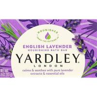 ราคา มาใหม่ สบู่ก้อน ผู้ดีอังกฤษ Yardley London Moisturizing Bath Bar English Lavender Lemon Verbena ขนาด ก้อนละ 113 g (21297727850)