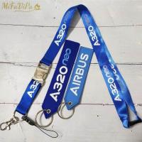 ราคา HOT TIRIJFGDCHO 556 Mifavisa 3ชิ้นสีฟ้า A320 Neo Lanyards พวงกุญแจแฟชั่นเล็กๆน้อยๆเที่ยวบินลูกเรือการบินเครื่องบินของขวัญพวงกุญแจแอร์บัส Sleutelhanger (16197239322)
