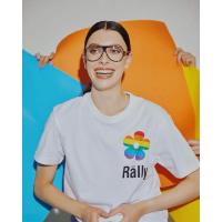 ราคา พร้อมส่ง T ShirtRALLY Flower Tee เสื้อยืดสกรีนลายดอกไม้ Rally ของแท้ S 5XL S 5XL (22874317438)