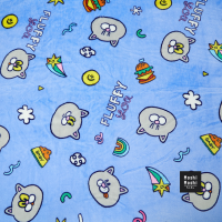 ราคา Moshi Moshi ผ้าห่มโมชิโมชิ ผ้าห่มขนนุ่ม ลาย Fluffy Omelet รุ่น 8100029993 31789 (23133557627)