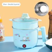 ราคา หม้อไฟฟ้าอเนกประสงค์ หม้อนึ่งไฟฟ้า หม้อตุ๋นไฟฟ้า พร้อมซึ้งนึ่งและฝาแก้ว หม้อเด็กหอ หุงข้าวได้ (21591853278)