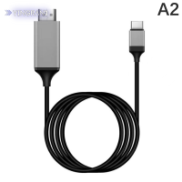ราคา YINGRAN3 4K 1080P USB 3 1 Type C TO HDMI Compatible สายเคเบิล USB C สำหรับ MacBook Pro Chromebook Pixel (22602827788)
