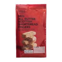 ราคา คุกกี้เนย mini all butter shortbread finger จาก marks spencer ขนาด 125 กรัม M S (9537095646)