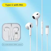 ราคา หูฟังบลูทูทไร้สาย หูฟังมีสาย Type C Wired Headphone Earpods For Xiaomi Mi 13 12 11 Pro Ultra Lite 3 5MM Earphone Redmi Poco Huawei Samsung Earbud Headset Accessories (21701275329)