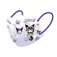 ราคา Hourser 50Pcs kuromi kids mask 4ply protection comfortable and breathable cartoon cute children face mask Independent packaging (22674005966)