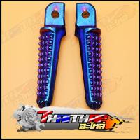 ราคา พักเท้าหลังมิเนียม พักเท้าทองไทเท แต่งสี wave click sonic dash mio แข็งแรง พร้อมสลัก2ชุด พักเท้าหลัง110i (22981200128)