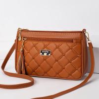 ราคา กระเป๋าสะพายข้างผู้หญิงลายเพชรปักพร้อมช่องหลายช่องกระเป๋าสะพายสไตล์แม่ปฏิบัติกระเป๋าโทรศัพท์สากล (22471562763)