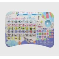 ราคา โต๊ะญี่ปุ่น พับได้ ลายกขค ABC โต๊ะวางโน๊ตบุ๊ค โต๊ะเขียนหนังสือ มีช่องวางแก้ว ขนาด 60x40x27cm รุ่น 15441 (22726451514)