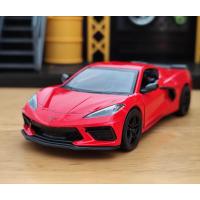 ราคา โมเดลรถ 2021 Corvette Scale 1 36 โมเดลรถเหล็ก รถสปอร์ต (15893186630)