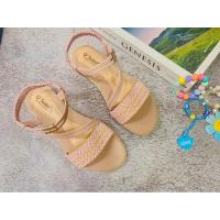 ราคา ใหม่ รองเท้าแตะรัดส้น แบบสวมและหนีบ สไตล์วัยรุ่น แนววินเทจ สินค้าพร้อมส่ง (21429293843)