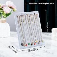 ราคา AGBBG แท่นโชว์สร้อยคอทำจากผ้ากำมะหยี่ห้อยต่างหูแท่นวางเครื่องประดับของผู้หญิงชั้นวางสร้อยข้อมือ (22521987275)