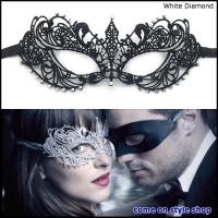 ราคา หน้ากาก Fifty Shade Darker รุ่นพรีเมียม ผ้าลูกไม้ประดับคริสตัล หน้ากากปาร์ตี้ ออกงาน แฟนซี พร้อมส่งจ่ากไทย (212188493)