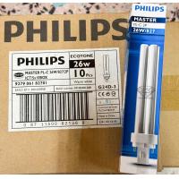 ราคา PHILIPS หลอดตะเกียบ หลอดตะเกียบแบบเสียบ ขั้ว G24 ฟิลิปส์มาสเตอร์ MASTER PL C 2P 26W 827 ของแท้ 100 ราคาส่ง 99 (21315196112)