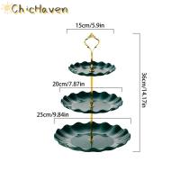 ราคา ChicHaven ถาดเค้ก makaron ถาดผลไม้วางคัพเค้กแท่นโชว์เค้กถาดผลไม้แห้งพลาสติกของตกแต่งโต๊ะปาร์ตี้ (22951428118)