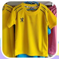 ราคา เสื้อกีฬาเด็ก คอกลม FlyHawk หญิงชาย เสื้อวอร์มพละ sport wear for kids เสื้อยืด กีฬาสี (19225238536)
