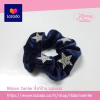 ราคา ร้านRibbon Center โดนัทรัดผม ยางรัดผม ที่รัดผม ผ้ากำมะหยี่ ประดับผ้าปะเพชรรูปดาว ขนาดผ่าศูนย์กลาง 9 เซนติเมตร หนา 3 เซนติเมตร 1 ชิ้น (16568428928)