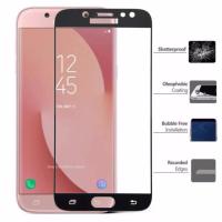 ราคา กระจกนิรภัย ฟิล์มกันรอย เต็มจอ เก็บขอบ แนบสนิท Samsung Galaxy J7 Pro สีดำ (155564673)